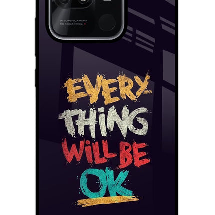 Everything Will Be Ok Redmi 10/10 Power Glass Case