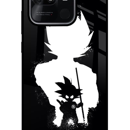Goku Shadow Redmi 10/10 Power Glass Case