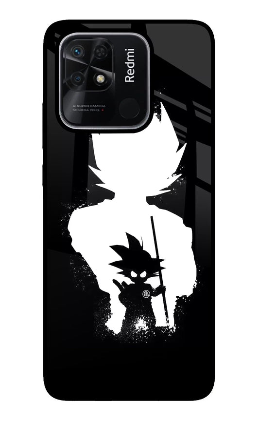 Goku Shadow Redmi 10/10 Power Glass Case