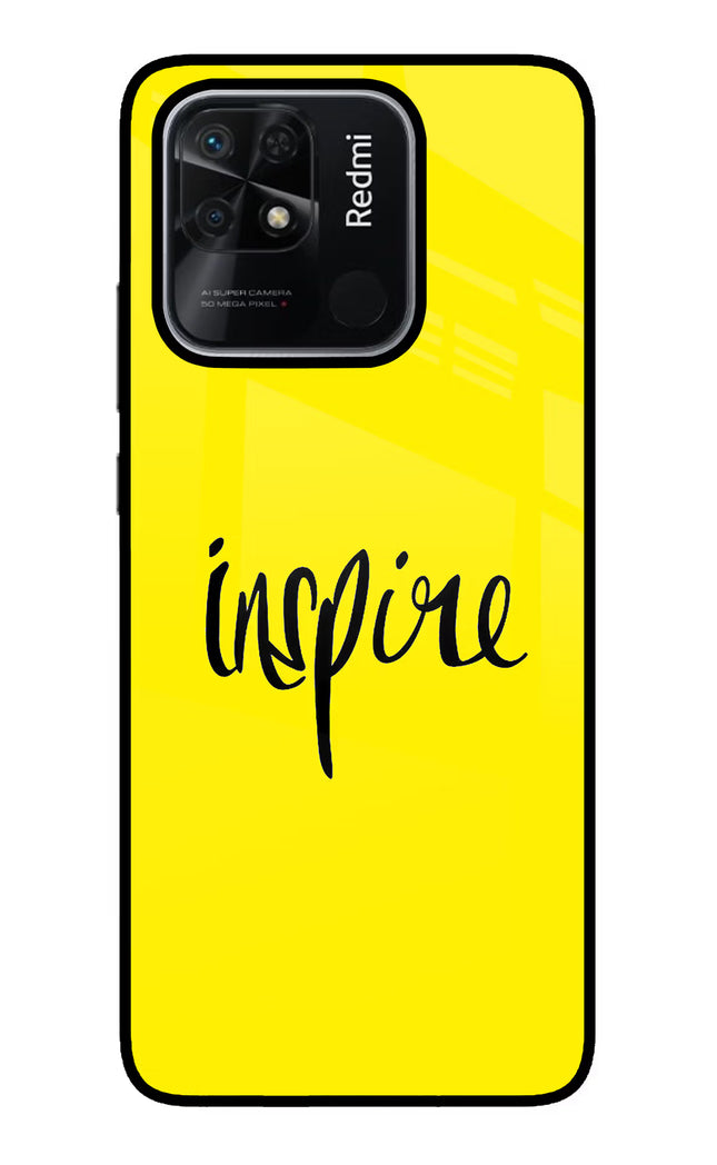 Inspire Redmi 10/10 Power Glass Case Back Cover by Casekaro