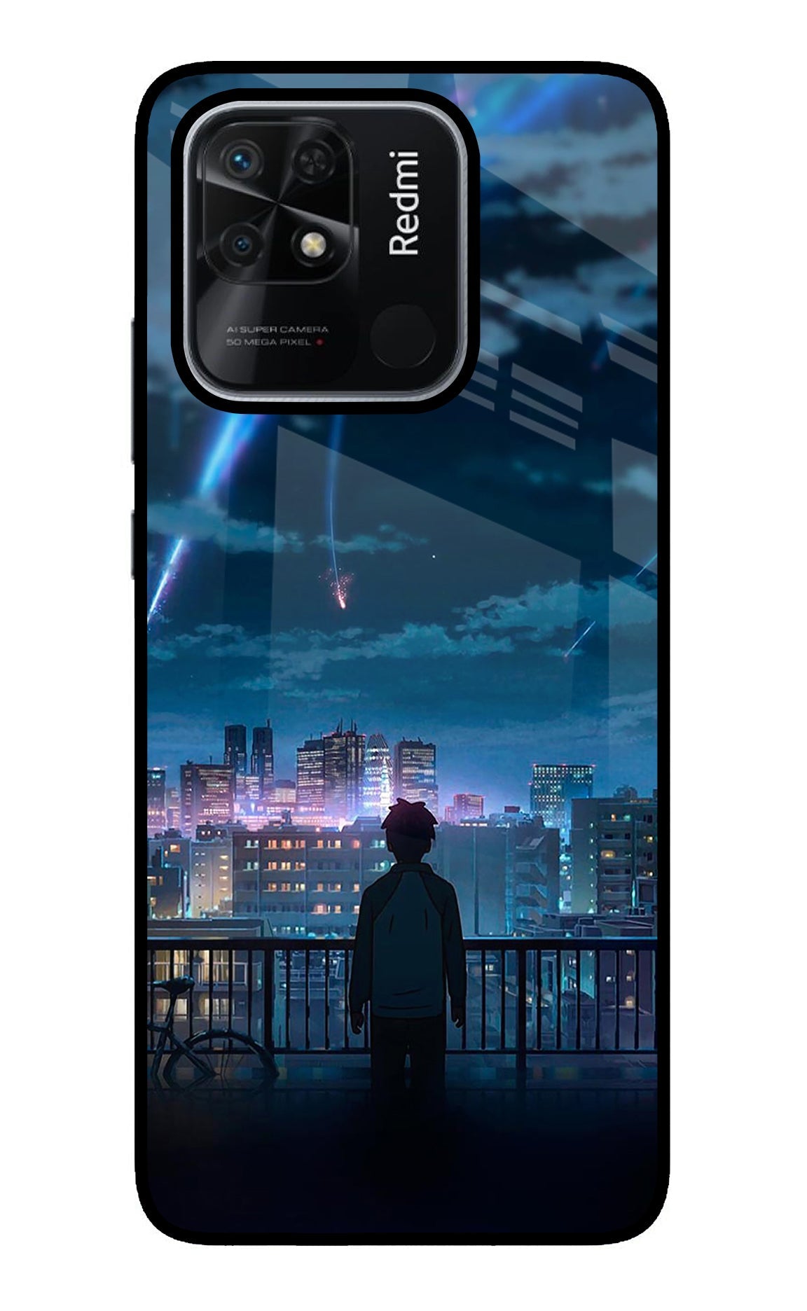 Anime Redmi 10/10 Power Glass Case