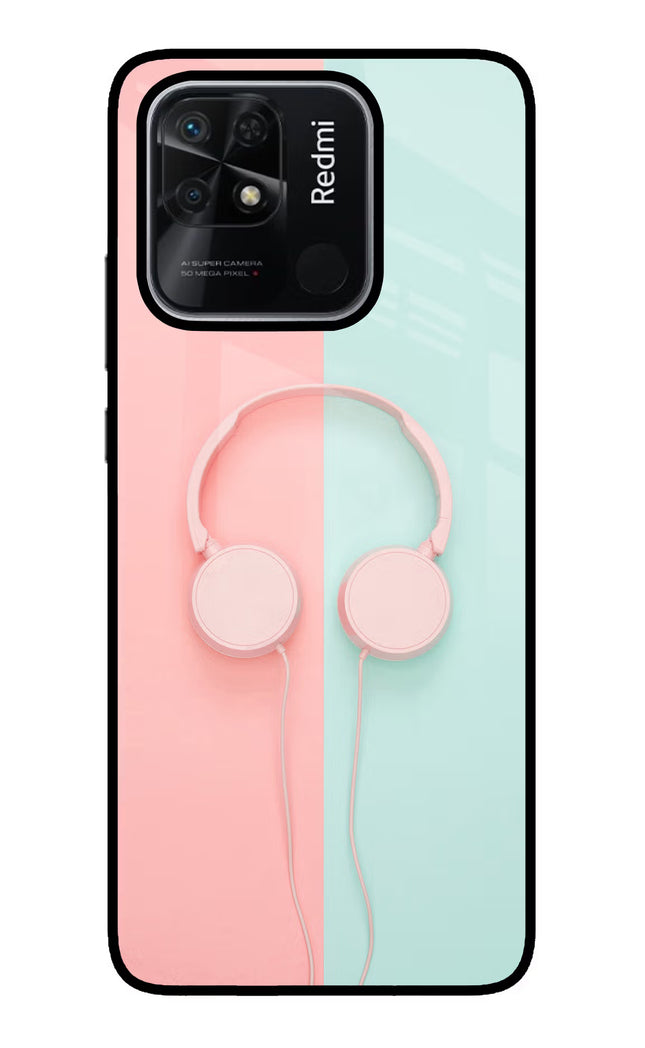 Music Lover Redmi 10/10 Power Glass Case Back Cover by Casekaro
