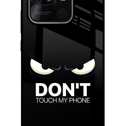 Don'T Touch My Phone Redmi 10/10 Power Glass Case
