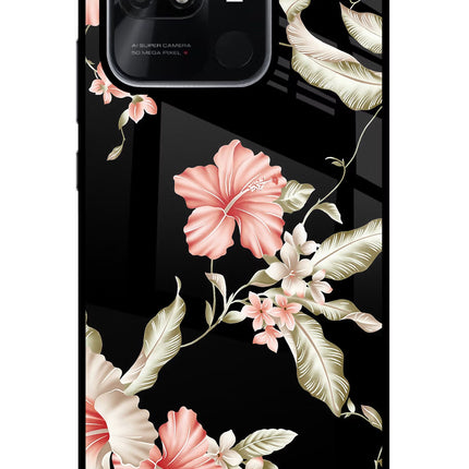 Flowers Redmi 10/10 Power Glass Case