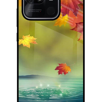 Flowers Redmi 10/10 Power Glass Case