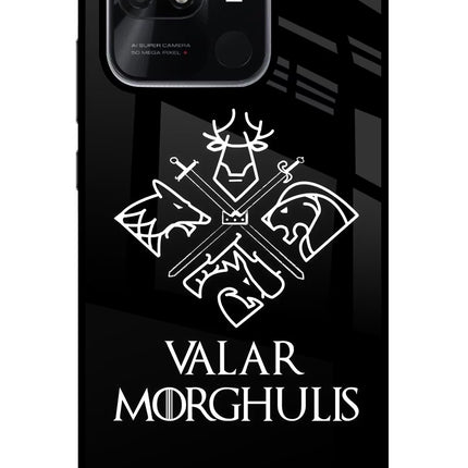 Valar Morghulis | Game Of Thrones Redmi 10/10 Power Glass Case