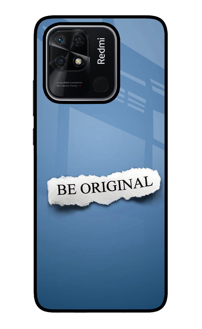 Be Original Redmi 10/10 Power Glass Case Back Cover by Casekaro