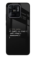 Life Motto Code Redmi 10/10 Power Glass Case