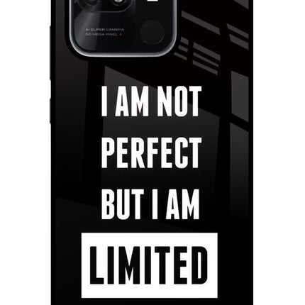 I Am Not Perfect But I Am Limited Edition Redmi 10/10 Power Glass Case