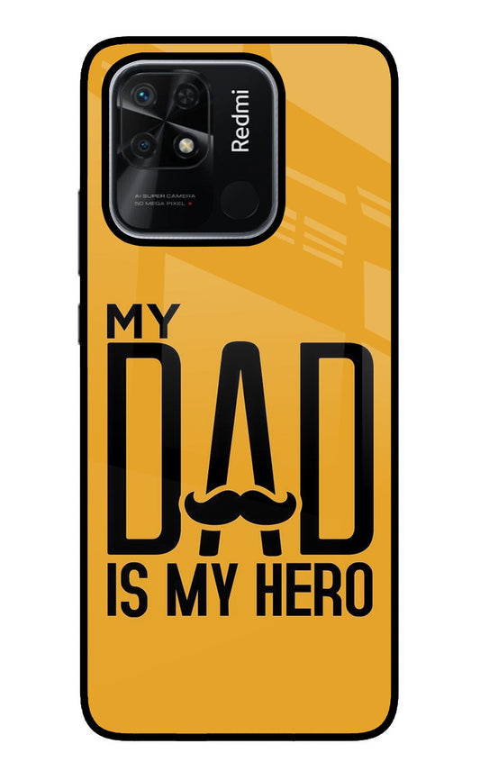 My Dad Is My Hero Redmi 10/10 Power Glass Case