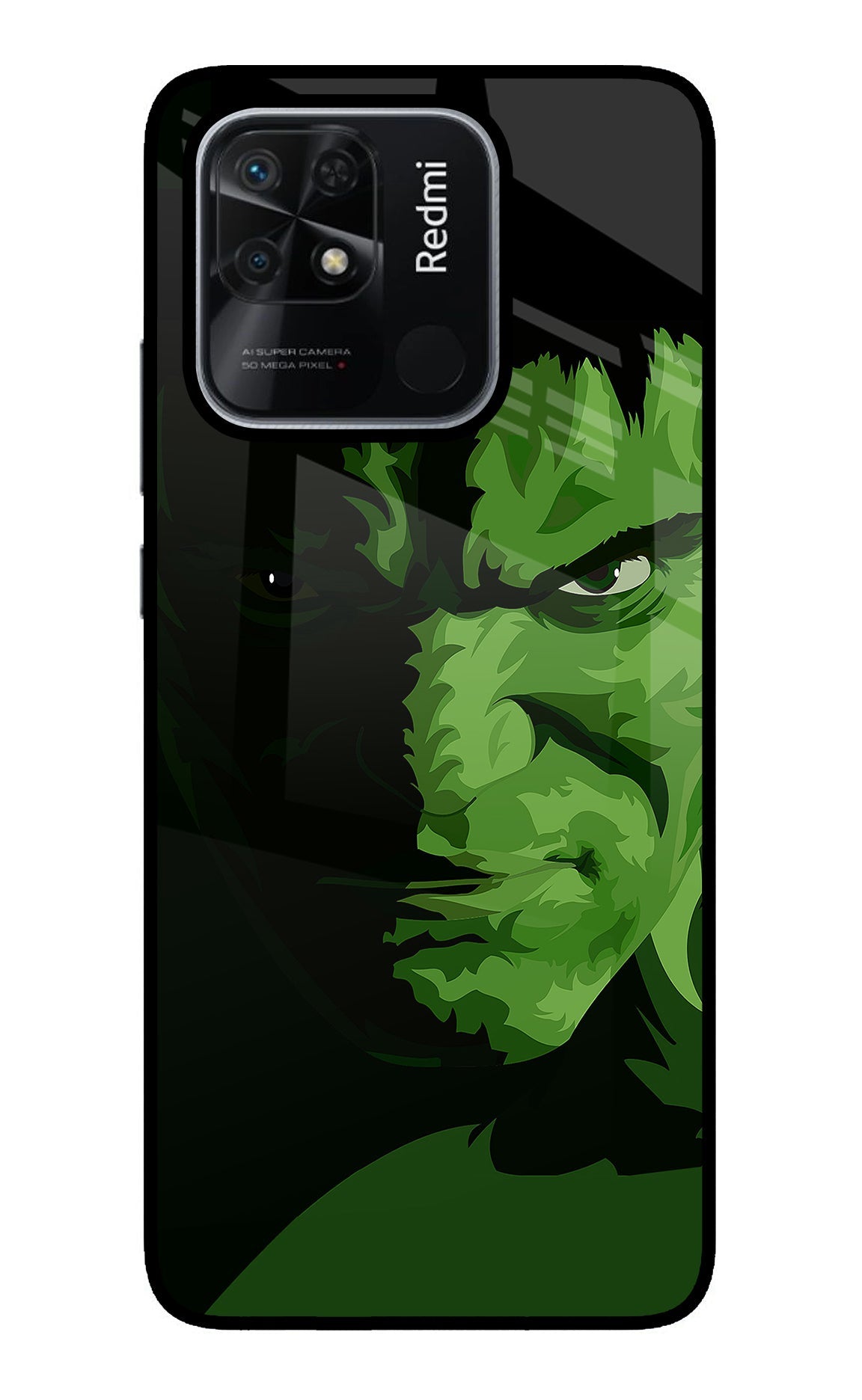 HULK Redmi 10/10 Power Glass Case