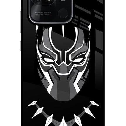 Black Panther Redmi 10/10 Power Glass Case