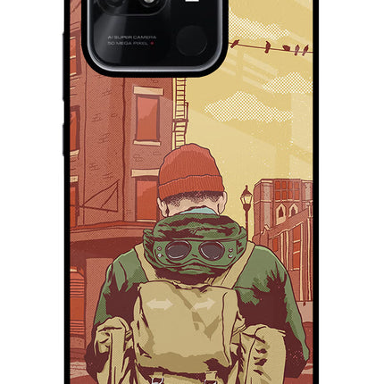 Adventurous Redmi 10/10 Power Glass Case