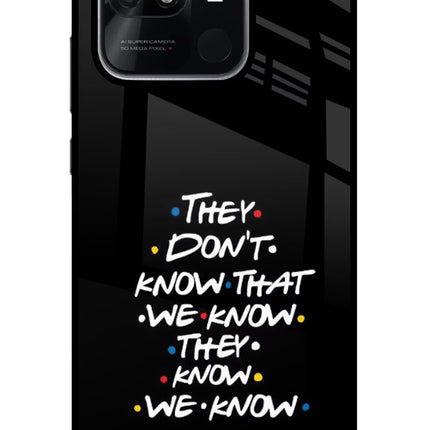 FRIENDS Dialogue Redmi 10/10 Power Glass Case