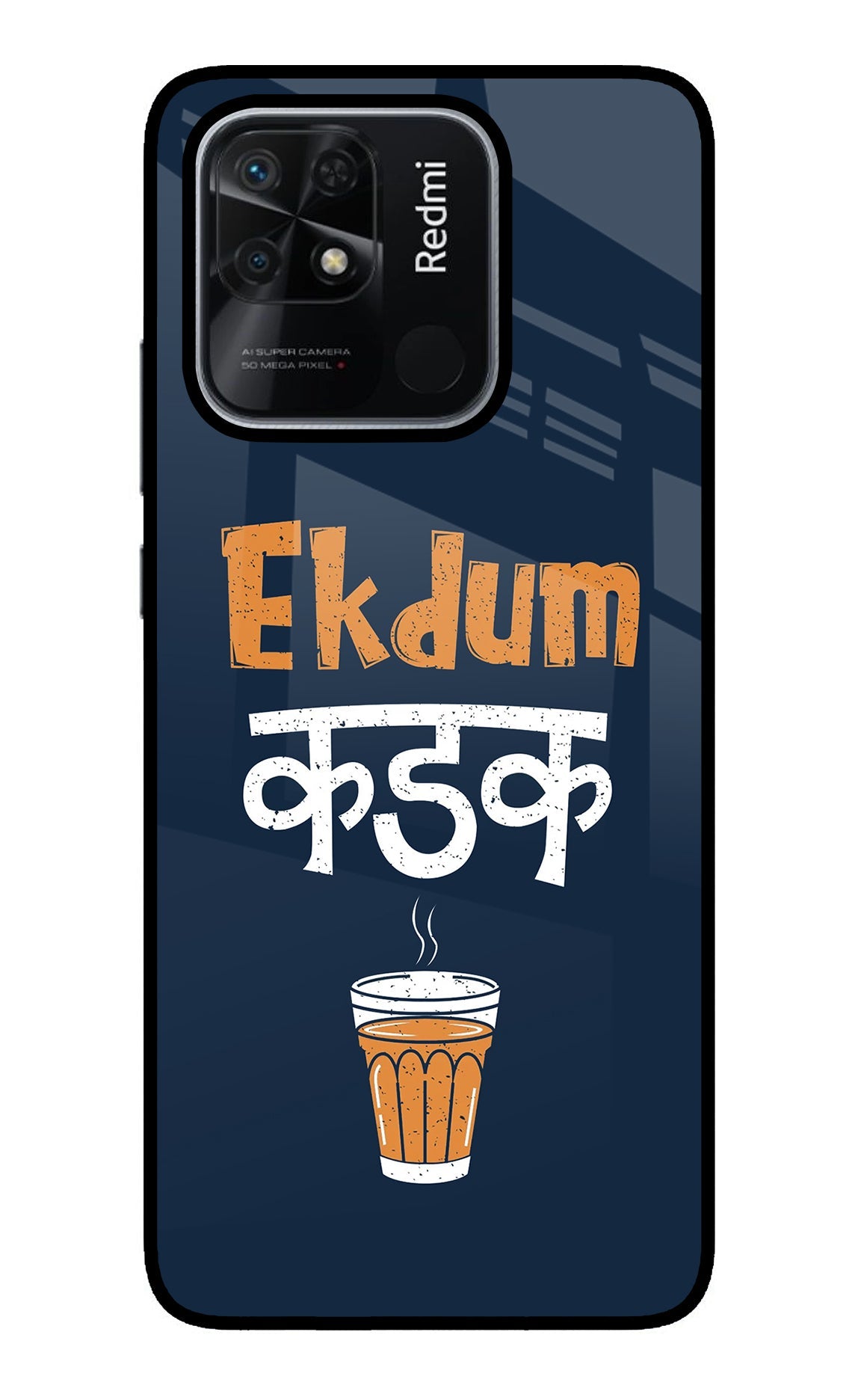 Ekdum Kadak Chai Redmi 10/10 Power Glass Case