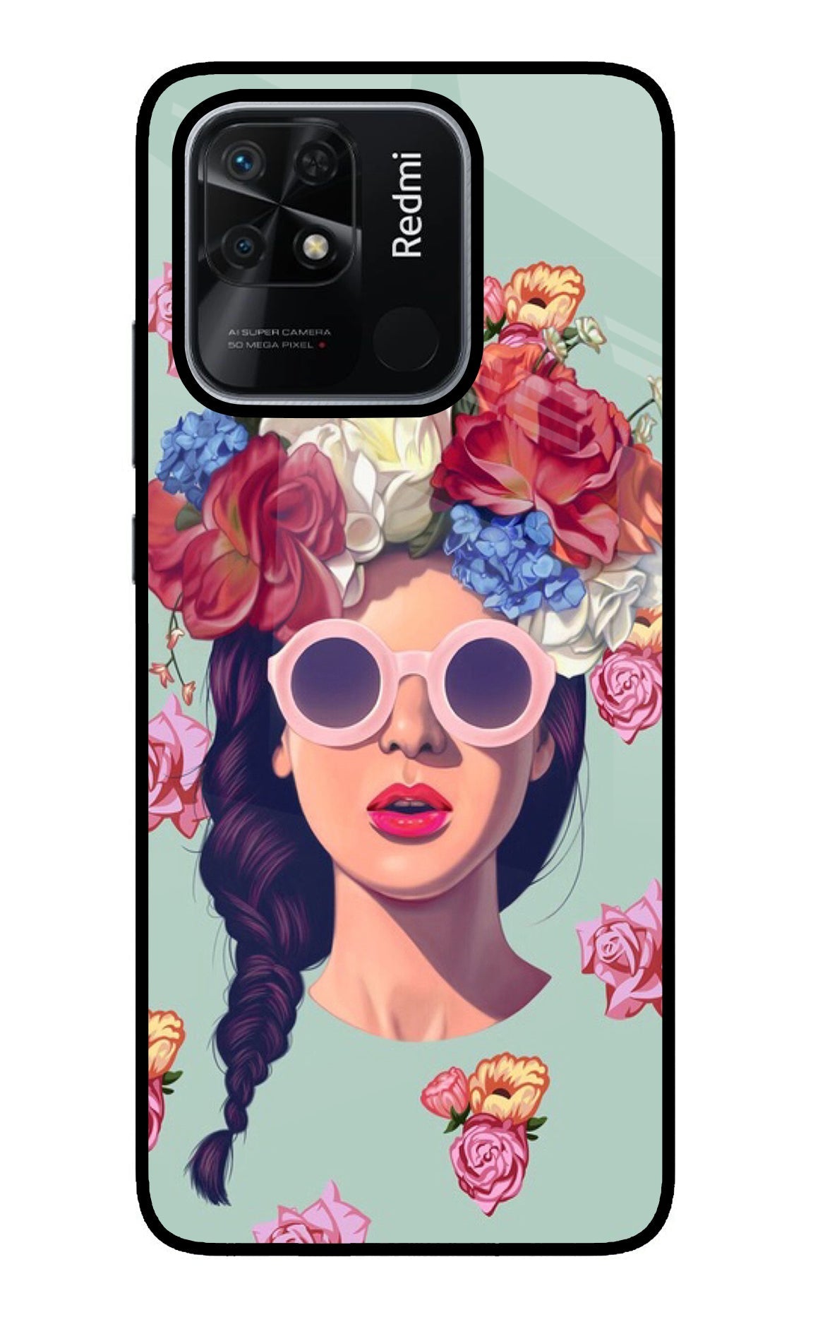 Pretty Girl Redmi 10/10 Power Back Cover