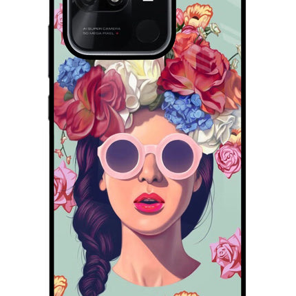 Pretty Girl Redmi 10/10 Power Glass Case