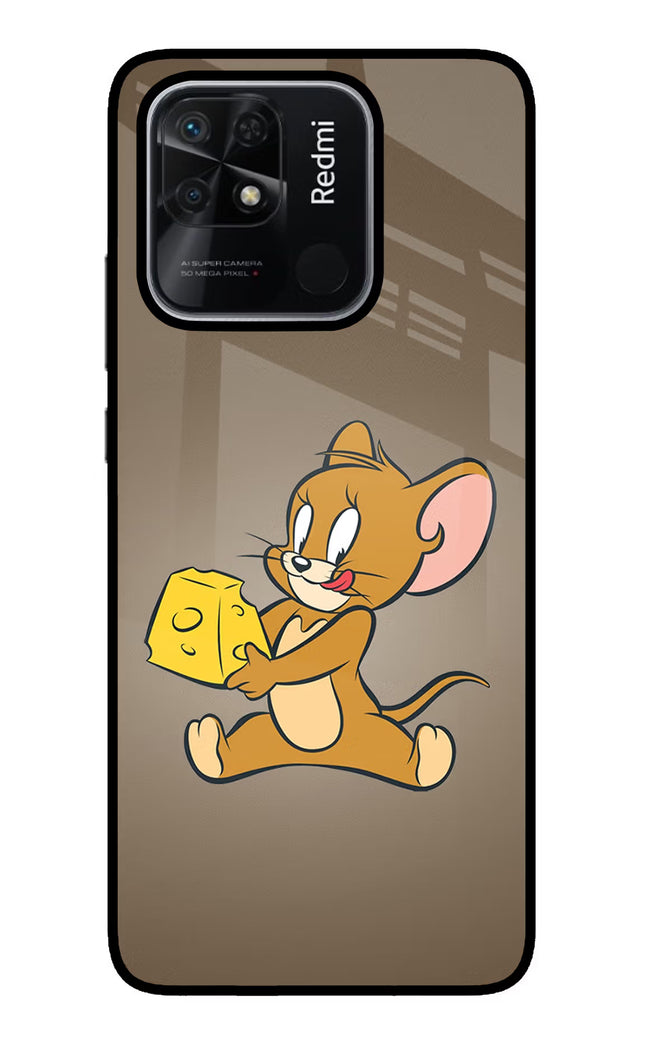 Jerry Redmi 10/10 Power Glass Case Back Cover by Casekaro