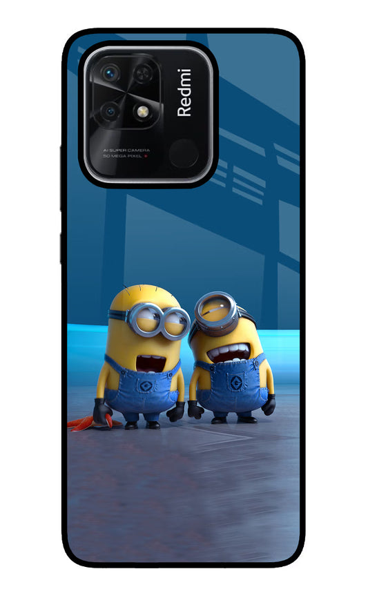 Minion Laughing Redmi 10/10 Power Glass Case