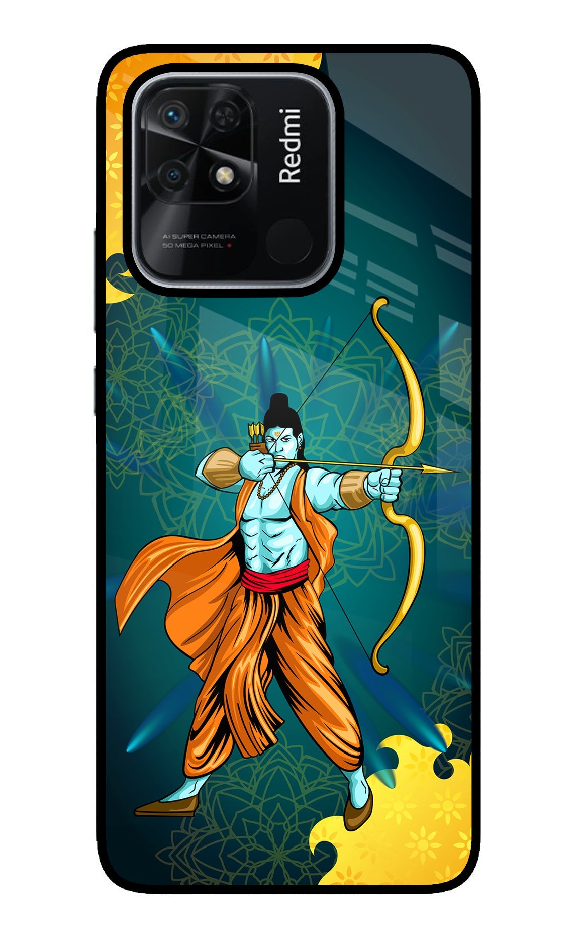 Lord Ram - 6 Redmi 10/10 Power Glass Case