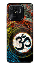 Om Cultural Redmi 10/10 Power Glass Case