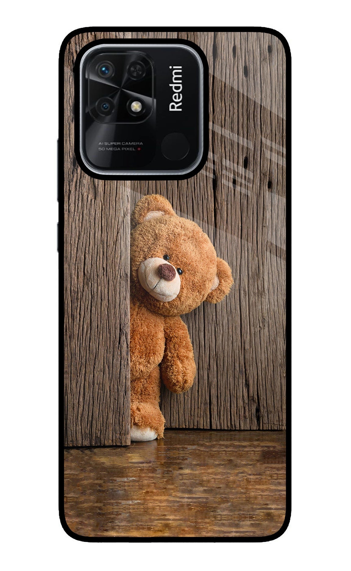 Teddy Wooden Redmi 10/10 Power Back Cover