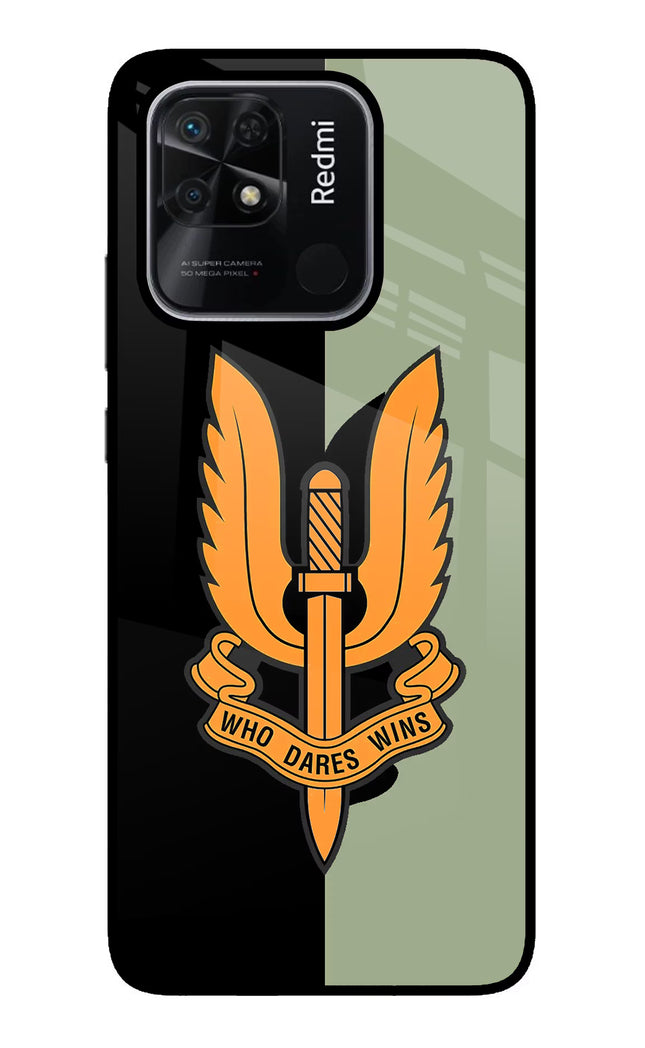 Balidan Logo Redmi 10/10 Power Glass Case Back Cover by Casekaro