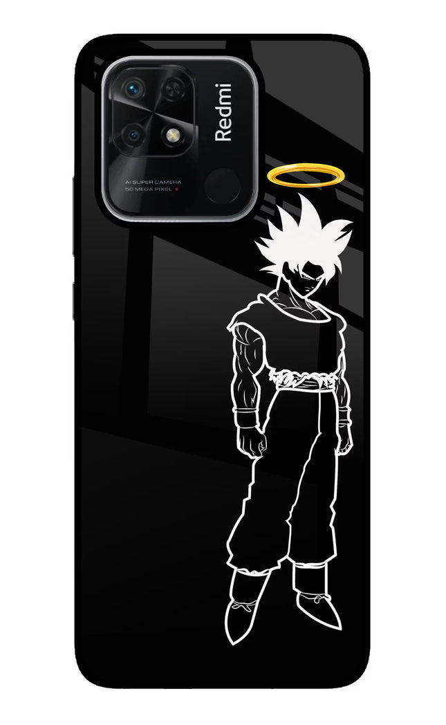 DBS Character Redmi 10/10 Power Glass Case Back Cover by Casekaro