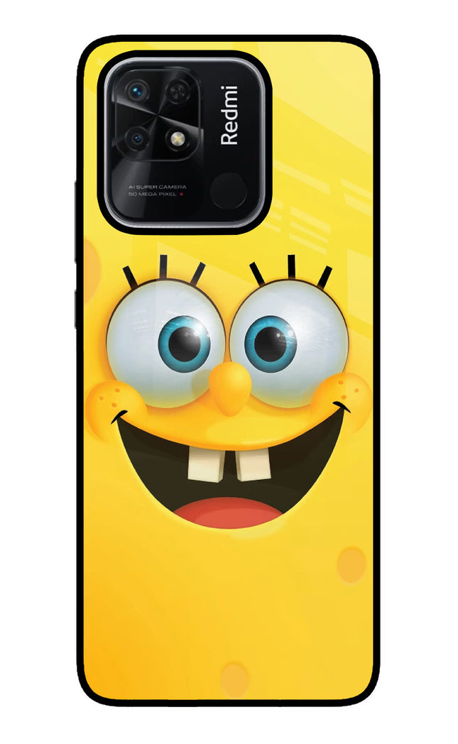 Sponge 1 Redmi 10/10 Power Glass Case Back Cover by Casekaro