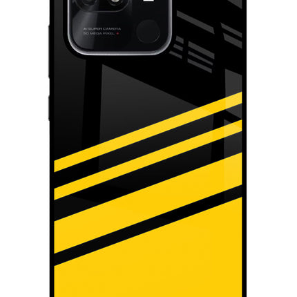 Yellow Shades Redmi 10/10 Power Glass Case
