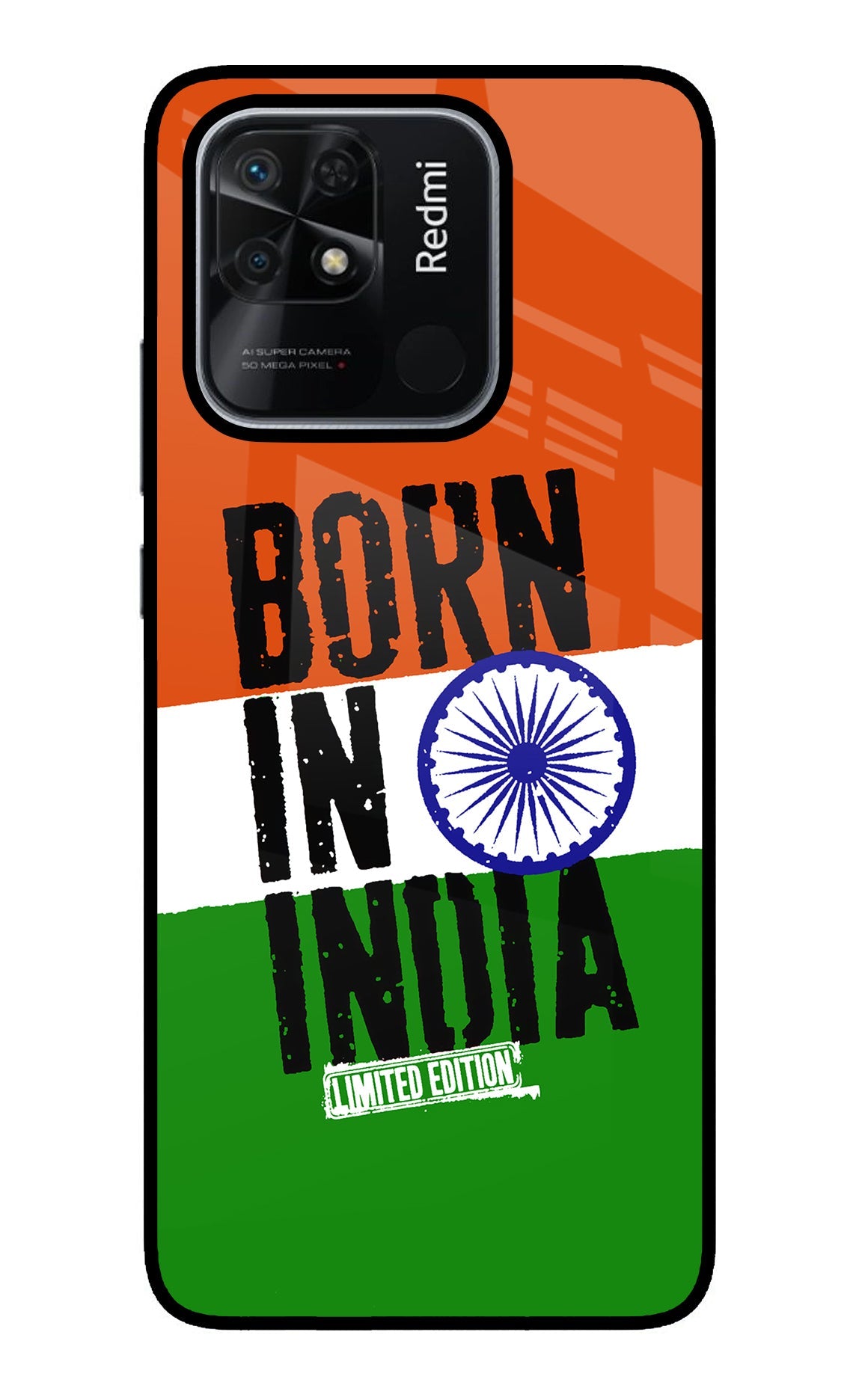 Born in India Redmi 10/10 Power Back Cover