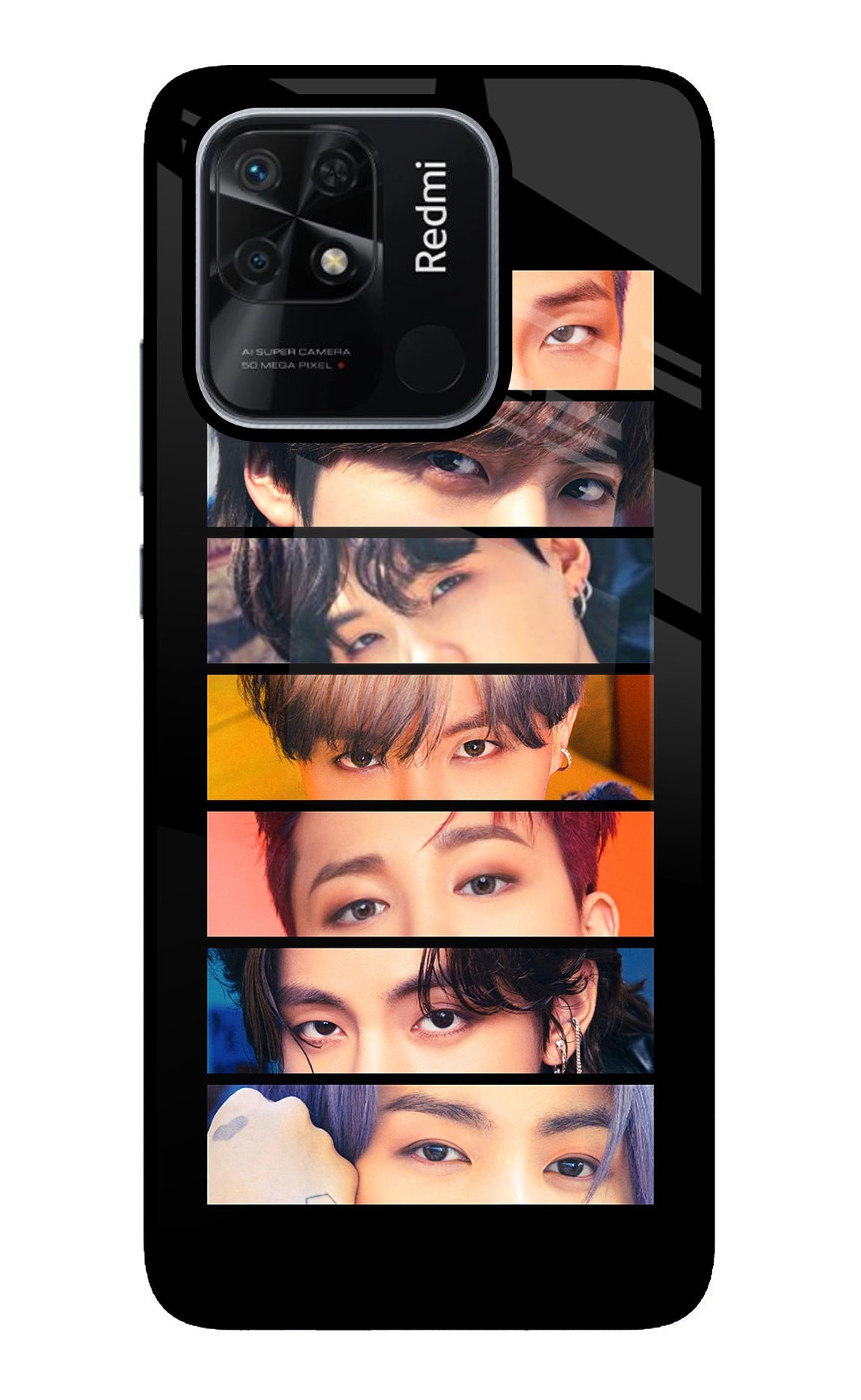 BTS Eyes Redmi 10/10 Power Back Cover