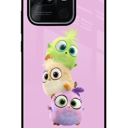 Cute Little Birds Redmi 10/10 Power Glass Case