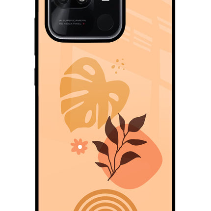 Bohemian Art Redmi 10/10 Power Glass Case Back Cover by Casekaro