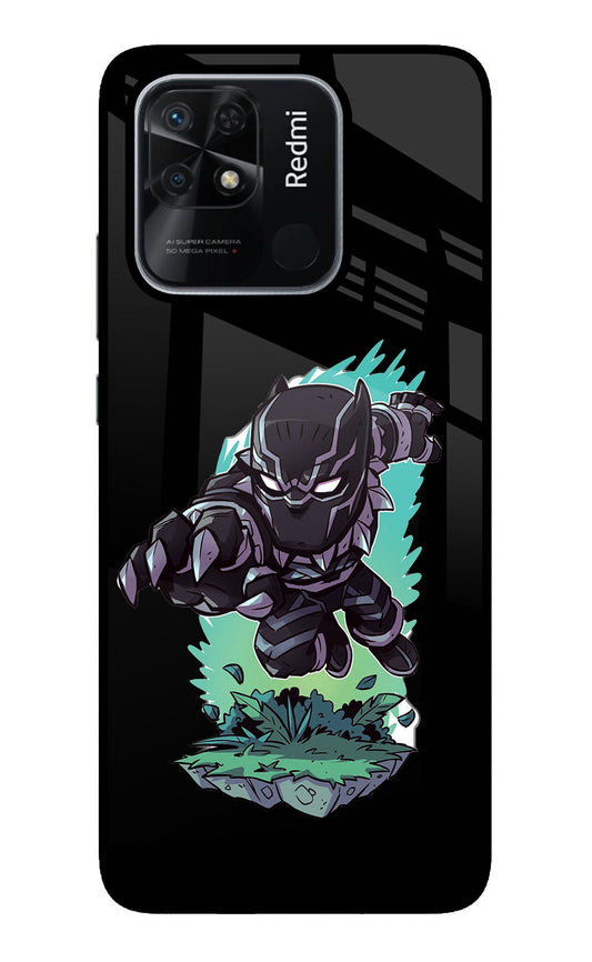 Black Panther Redmi 10/10 Power Glass Case
