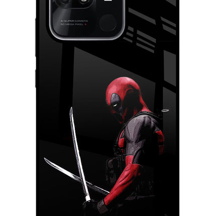 Deadpool Redmi 10/10 Power Glass Case Back Cover by Casekaro