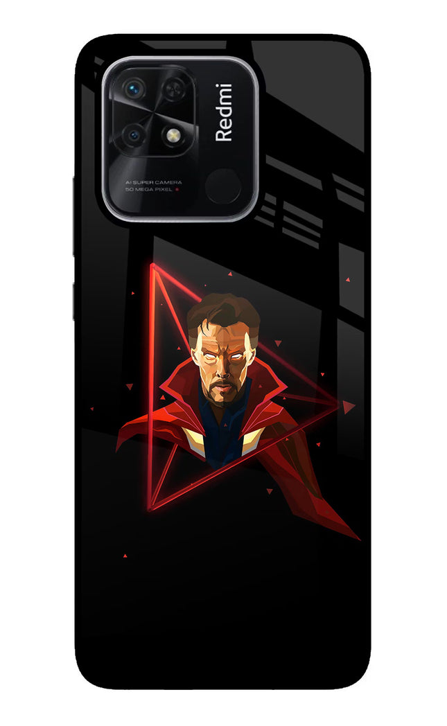 Doctor Ordinary Redmi 10/10 Power Glass Case Back Cover by Casekaro