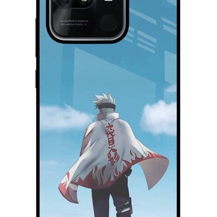Kakashi Redmi 10/10 Power Glass Case Back Cover by Casekaro