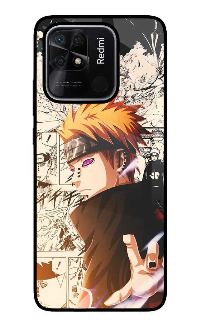 Pain Anime Redmi 10/10 Power Glass Case Back Cover by Casekaro