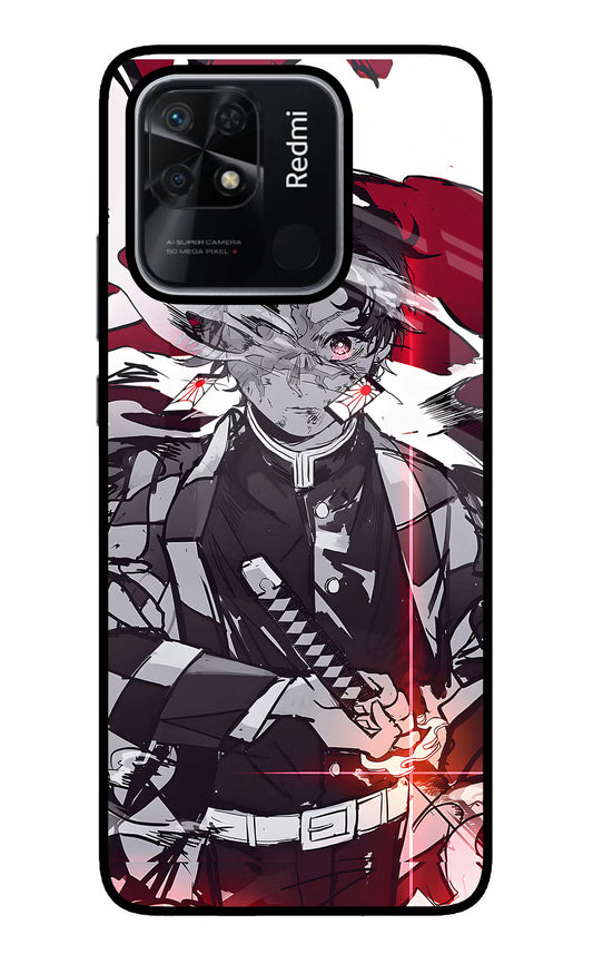 Demon Slayer Redmi 10/10 Power Glass Case