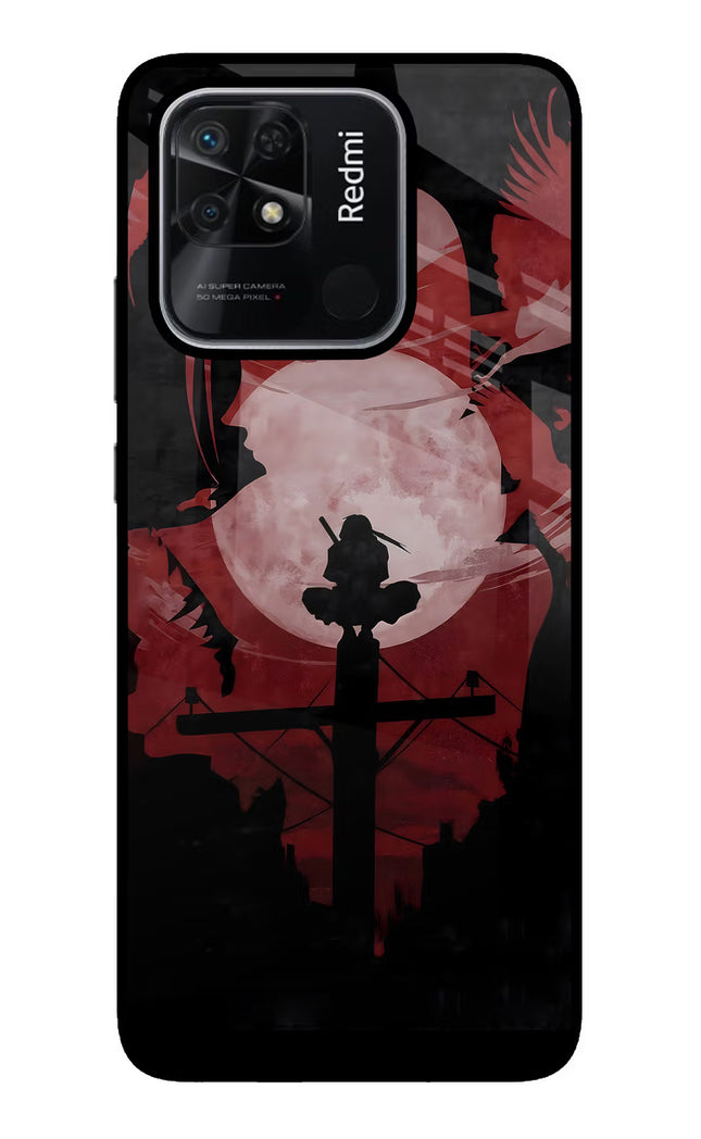 Naruto Anime Redmi 10/10 Power Glass Case Back Cover by Casekaro