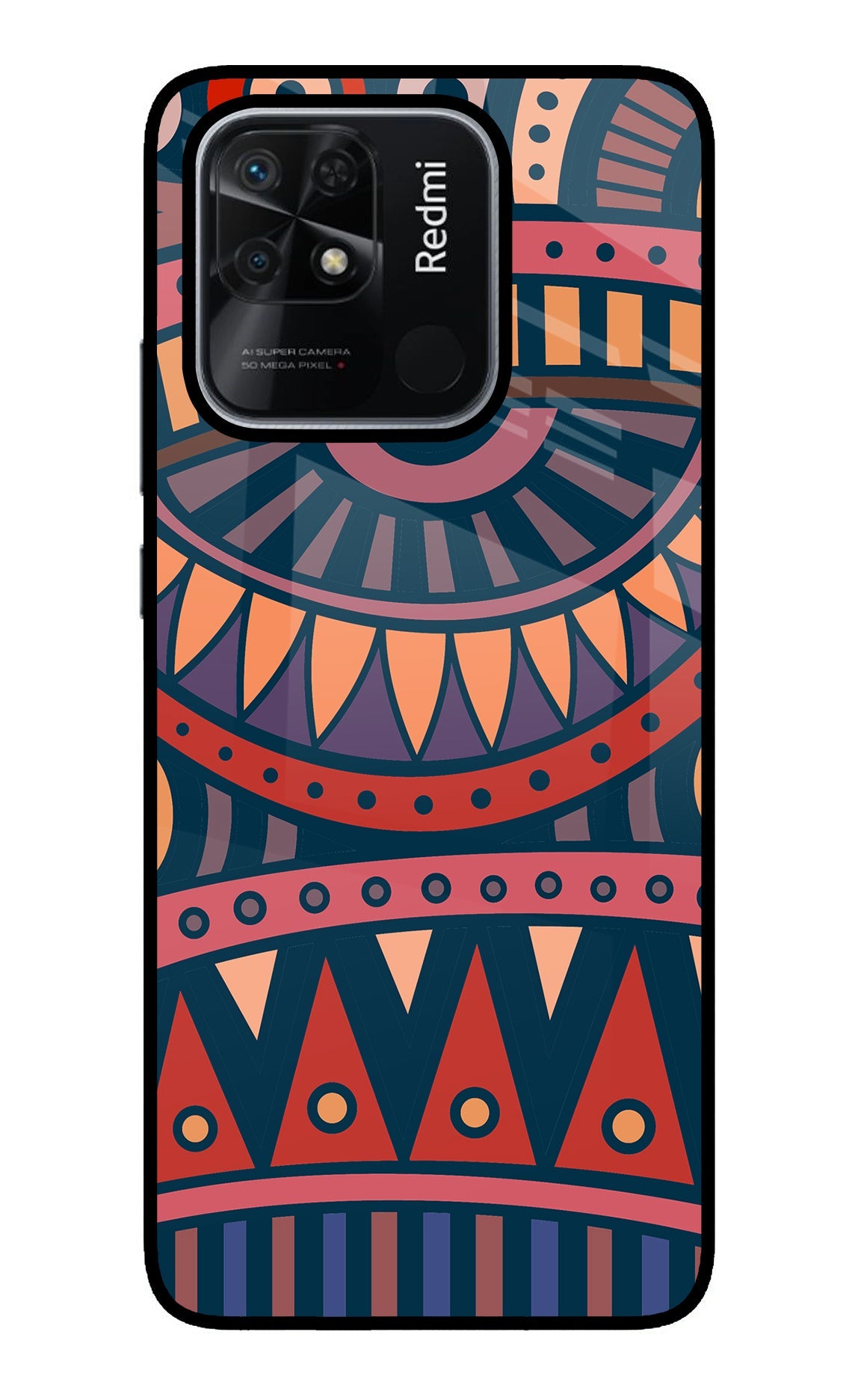 African Culture Design Redmi 10/10 Power Back Cover