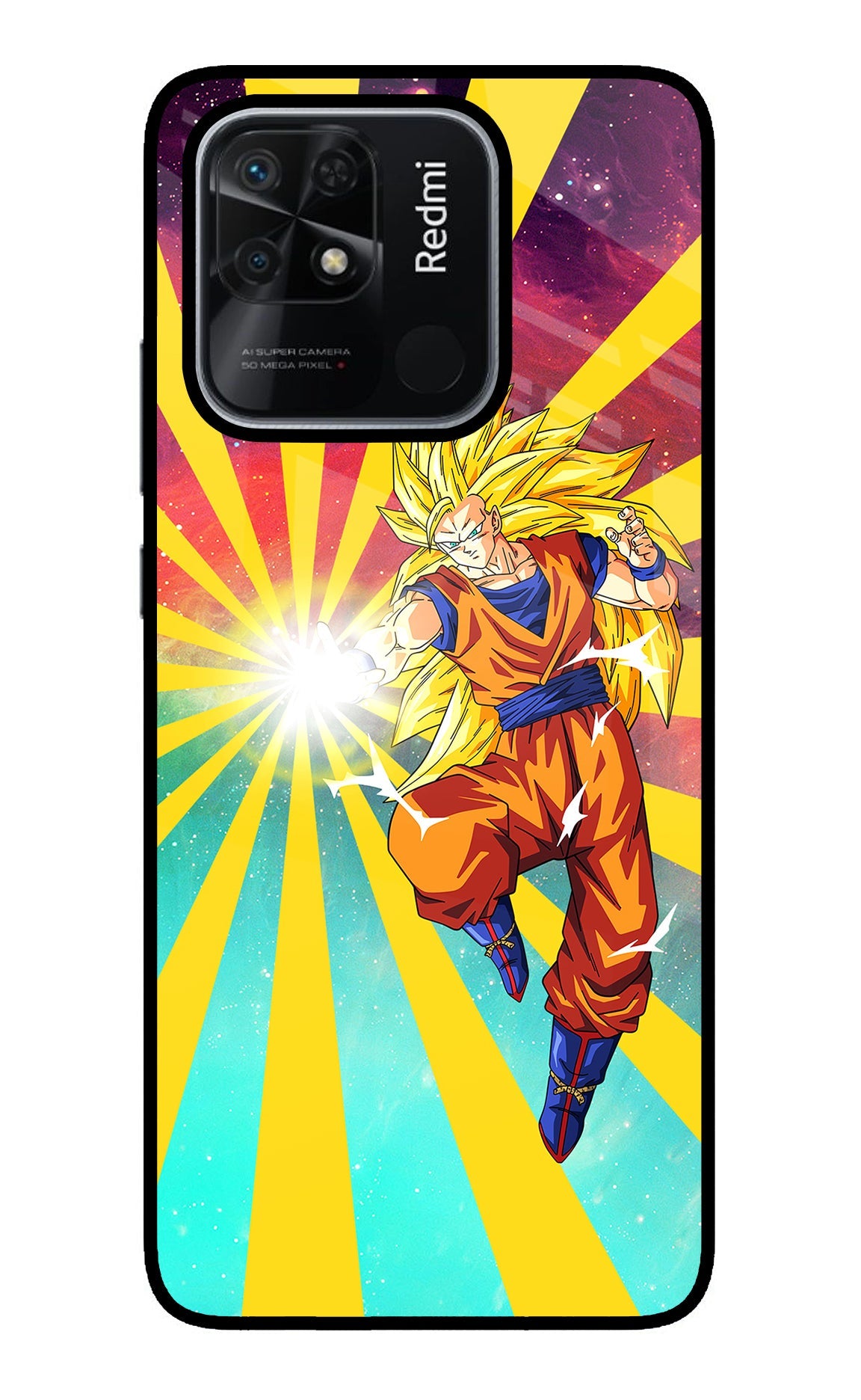 Goku Super Saiyan Redmi 10/10 Power Back Cover