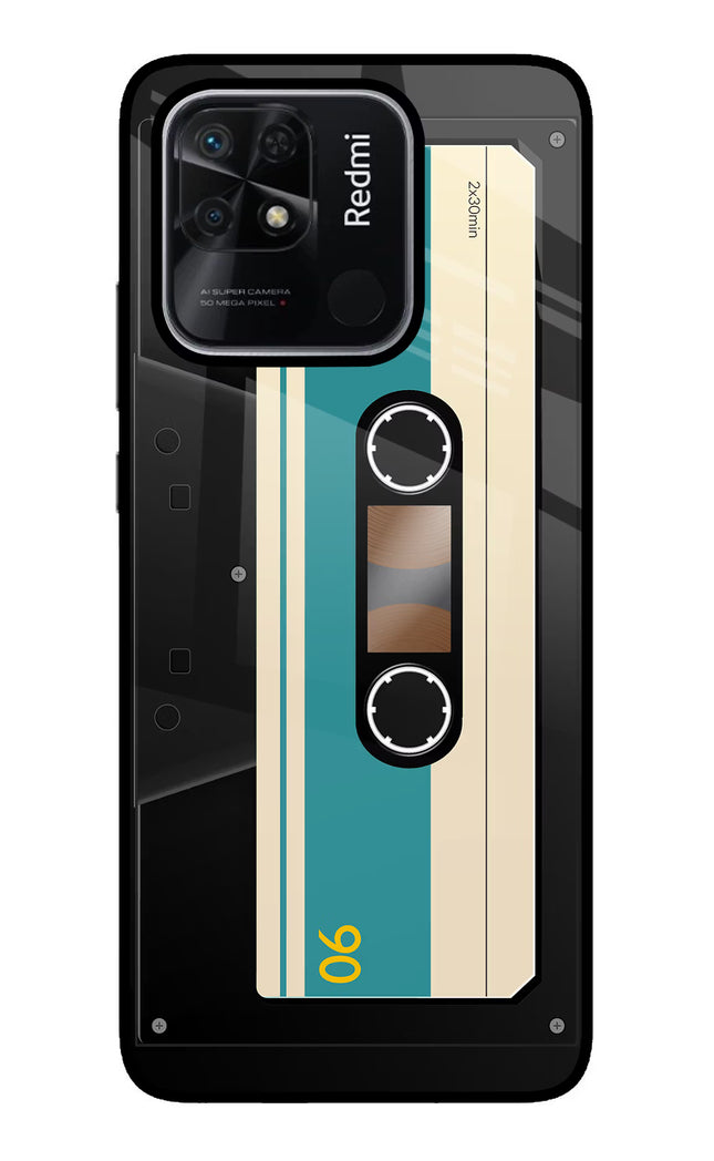 Cassette Redmi 10/10 Power Glass Case Back Cover by Casekaro