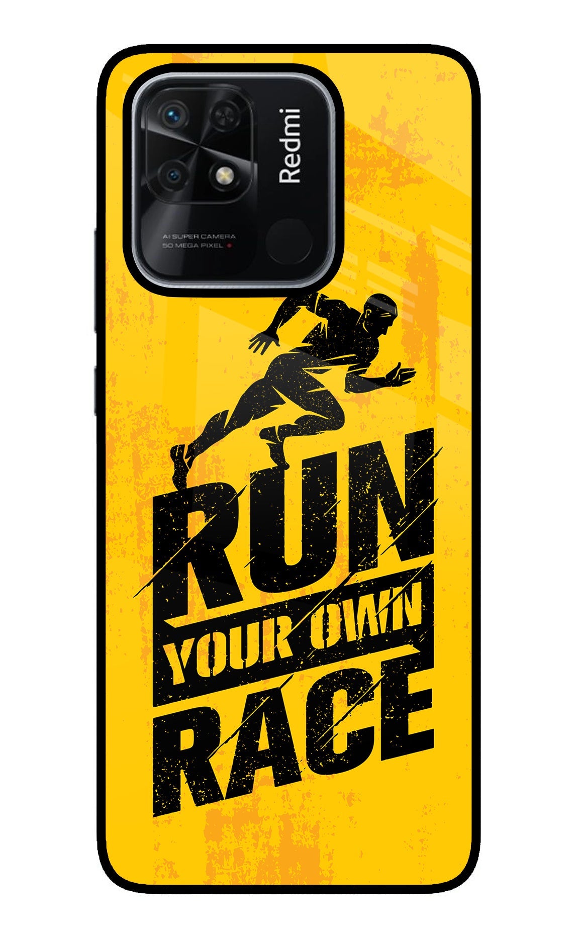 Run Your Own Race Redmi 10/10 Power Back Cover