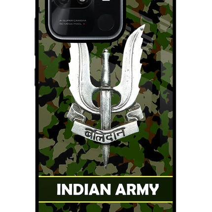 Balidan Indian Logo Redmi 10/10 Power Glass Case