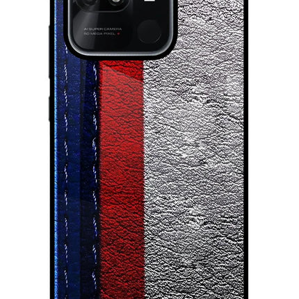 BMW Stripes Redmi 10/10 Power Glass Case