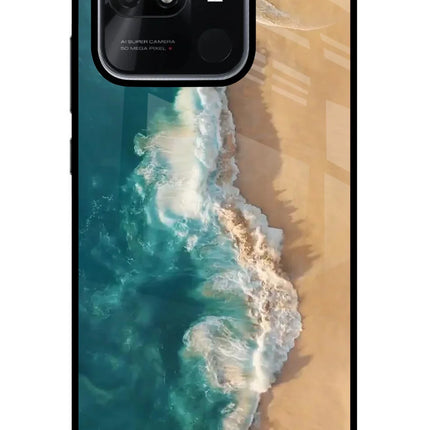 Ocean Beach Redmi 10/10 Power Glass Case