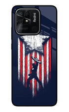 Captain America Marvel Art Redmi 10/10 Power Glass Case