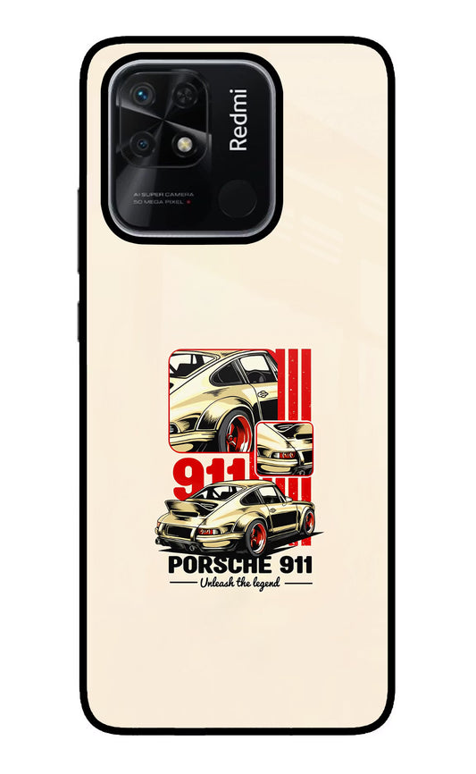 Classic Porsche 911 Redmi 10/10 Power Glass Case